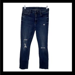 ‼️SALE‼️ Mother The Mid Rise Dazzler Ankle Fray Jeans